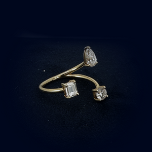 Bague pureté, Modèle Trio